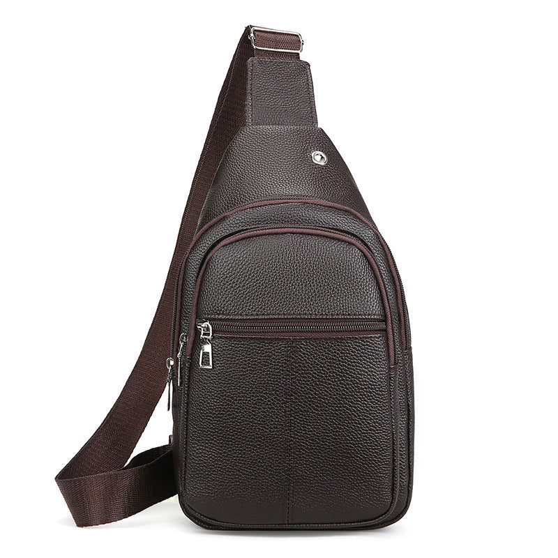 Premium Leather Sling Backpack Stornfield