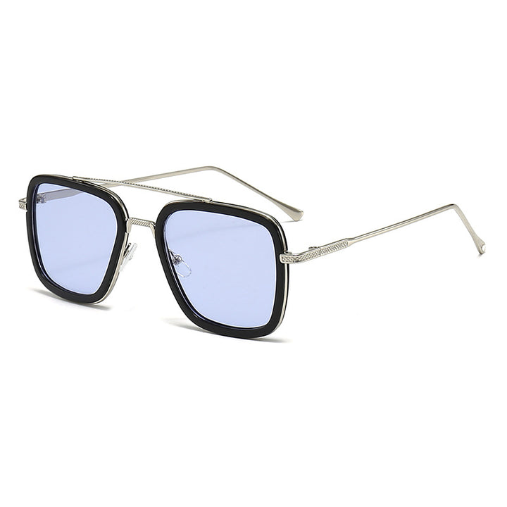 Women's stylish square sunglasses with metallic details Stornfield