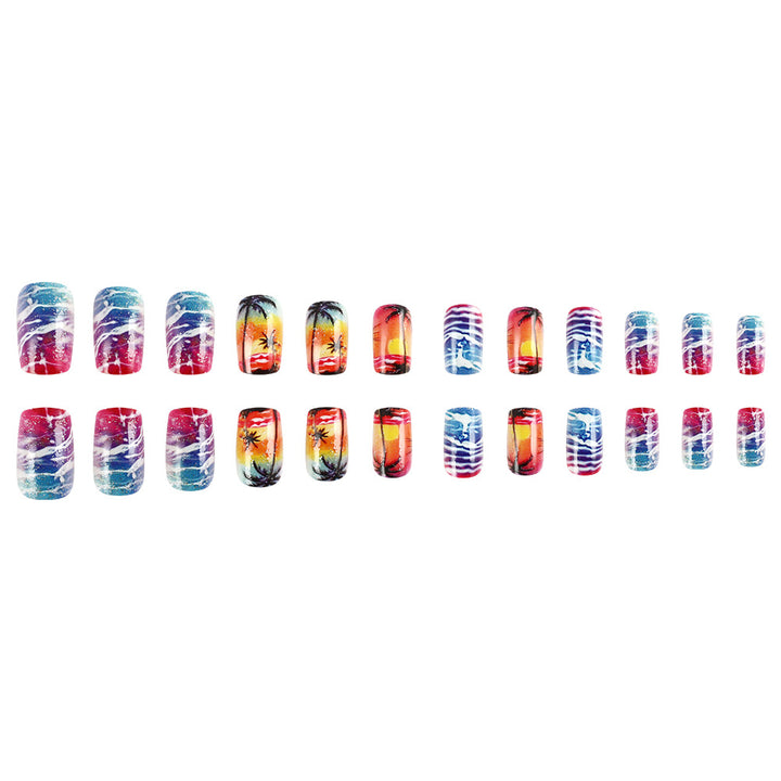 Tropical Sunset Nail Art Set Stornfield