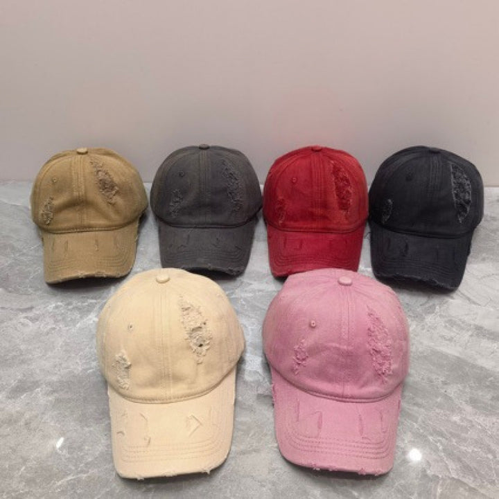 Women's Distressed Vintage Baseball Cap Stornfield