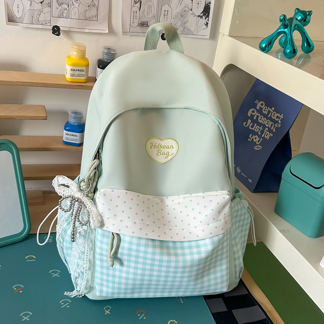 Stylish Casual Backpack with Decorative Accent Stornfield