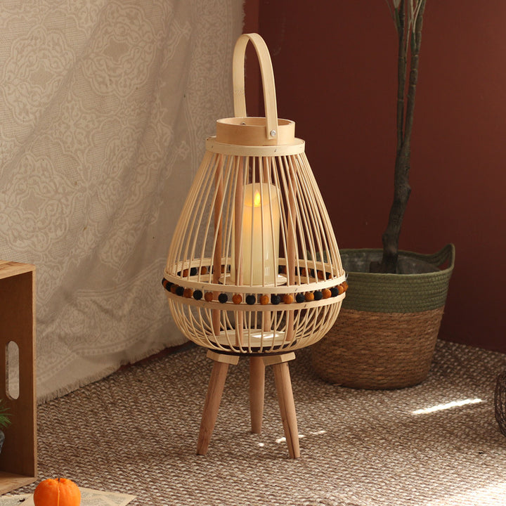 Handcrafted lantern made from natural materials Stornfield