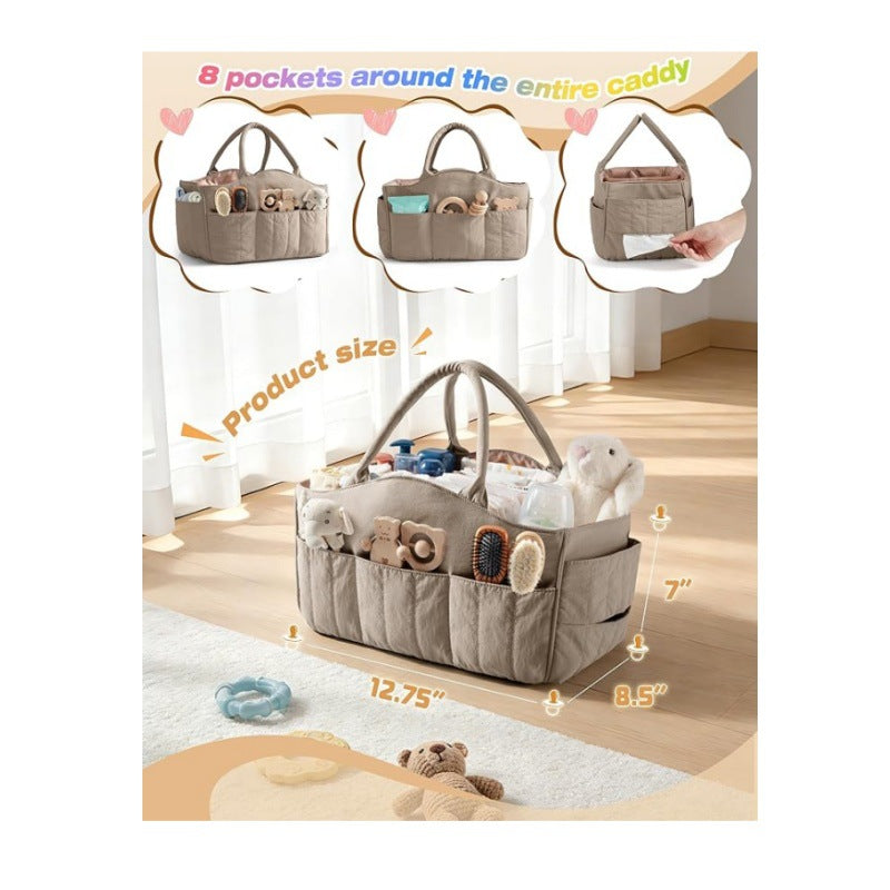 Diaper bag with multifunctional organizer Stornfield