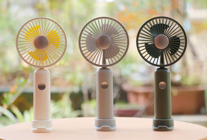 Unisex Portable Handheld Fan with Powerful Battery and Compact Design Stornfield