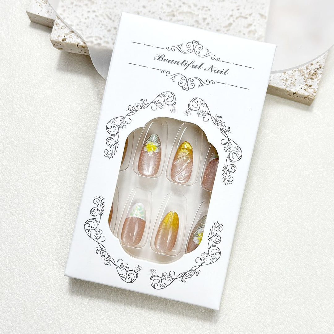 Floral Art Press-On Nail Tips Stornfield