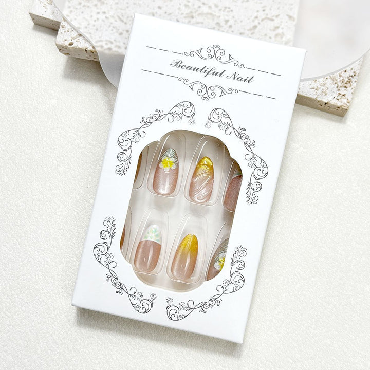 Floral Art Press-On Nail Tips Stornfield