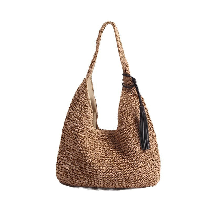 Handcrafted and Stylish Shoulder Bag with Decorative Tassel Detail Stornfield