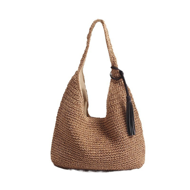 Handcrafted and Stylish Shoulder Bag with Decorative Tassel Detail Stornfield