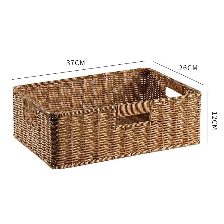 Handmade Wicker Storage Box Stornfield