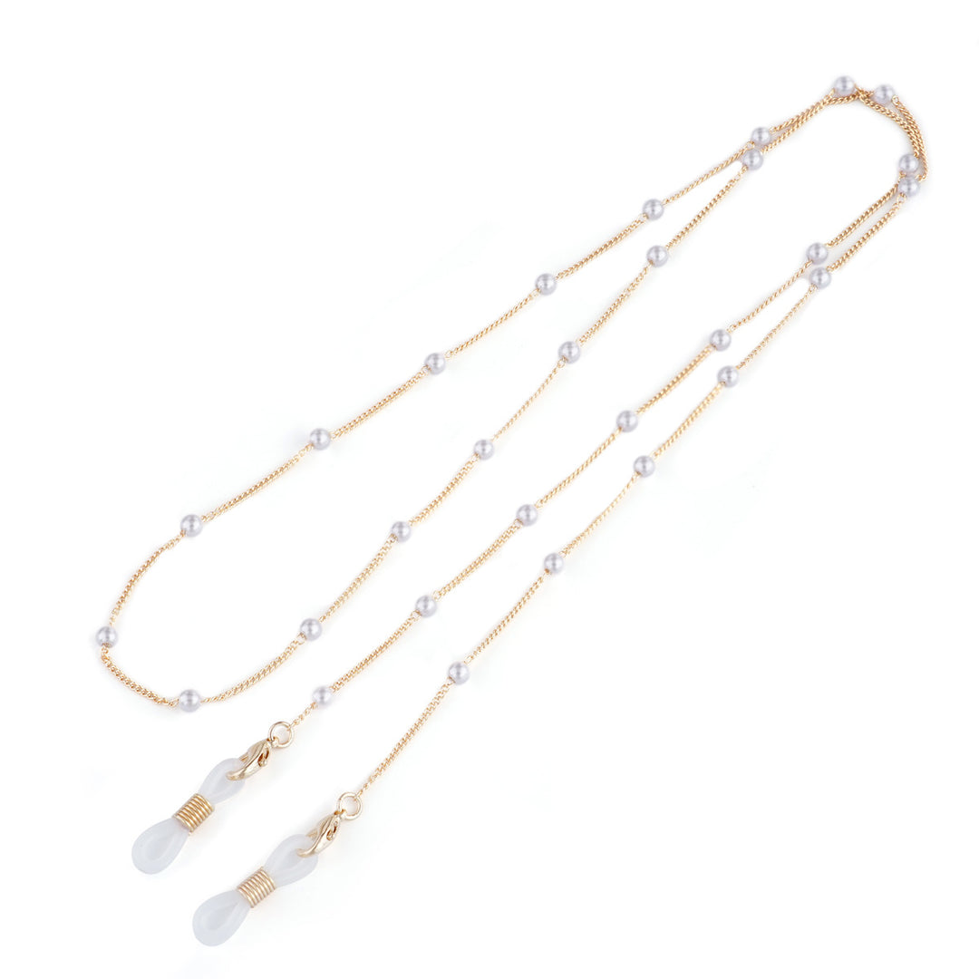 Pearl-Accent Eyewear Chain Stornfield