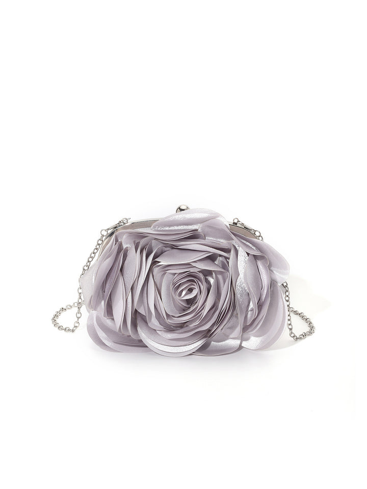 Floral Rose Clutch Bag