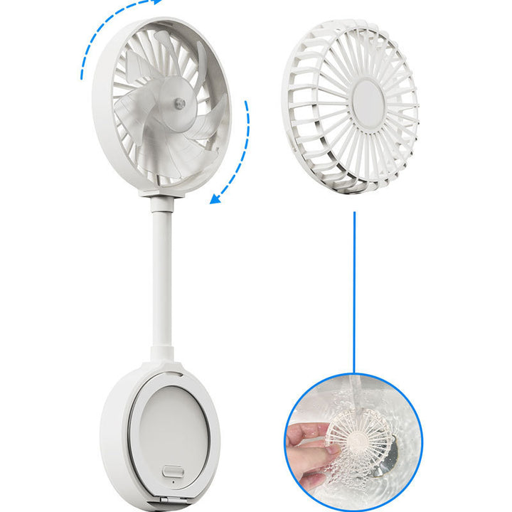 Women's portable smartphone fan with flexible holder Stornfield