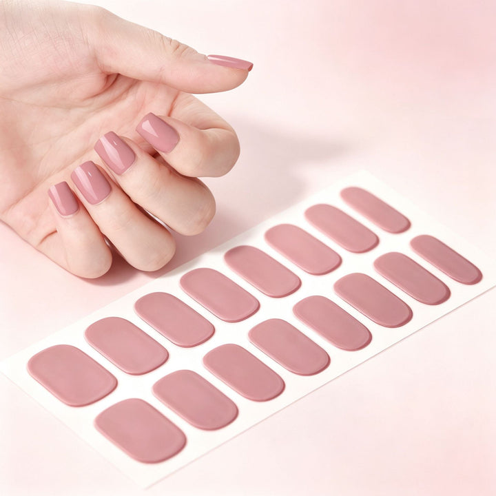 Premium Glossy Press-On Nail Set