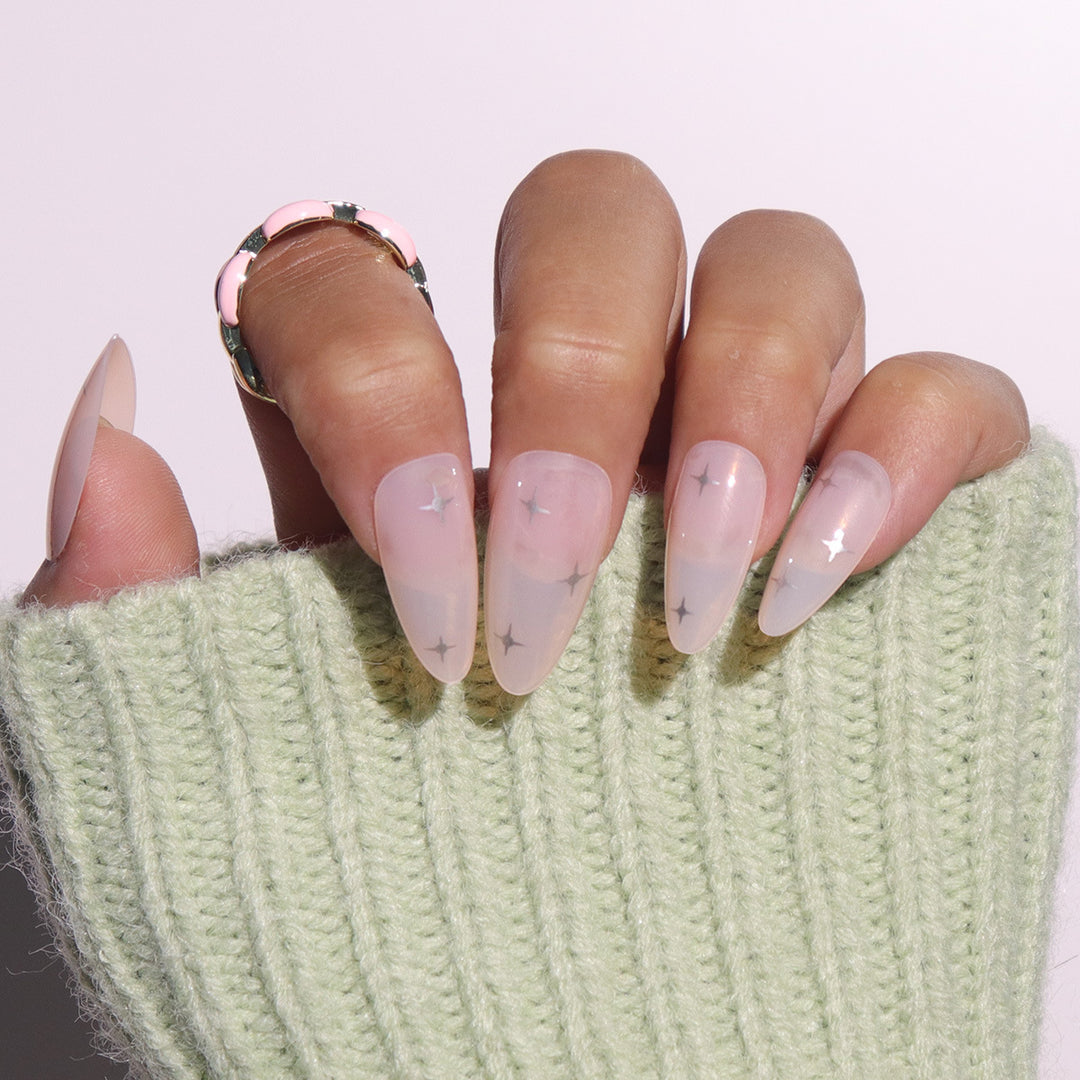 Starry Design Stiletto Press-On Nails Stornfield