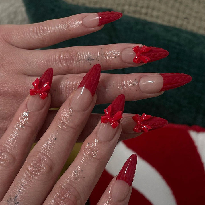 Artistic stiletto nails with shiny accents Stornfield