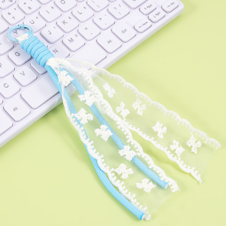 Elegant Lace Tassel Keychain Stornfield