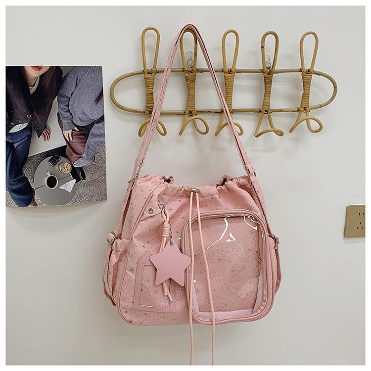 Stylish Multi-Pocket Drawstring Tote Bag Stornfield