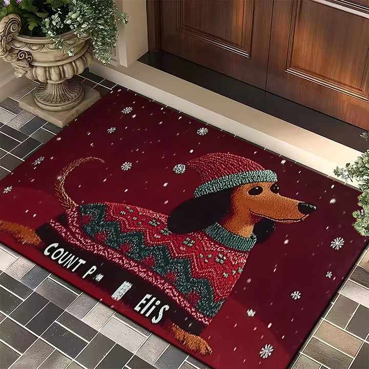 Decorative Christmas-Themed Entrance Mat Stornfield