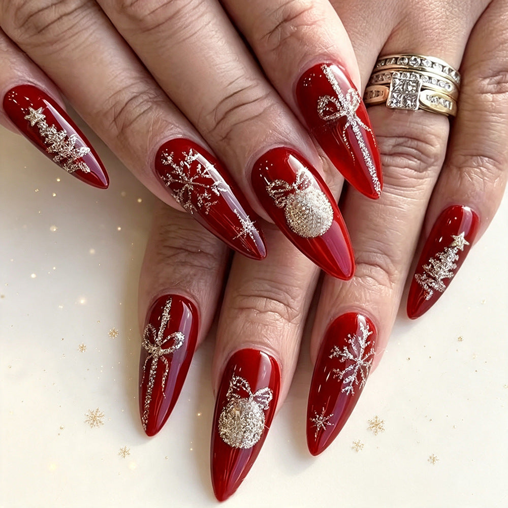 Festive Themed Decorative Nail Set Stornfield