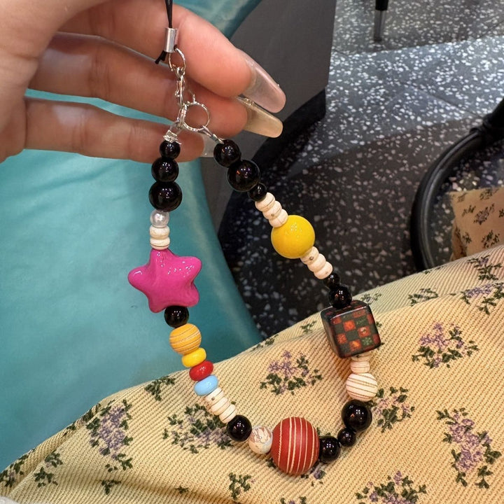 Fun-Themed Beaded Charm Necklace Stornfield