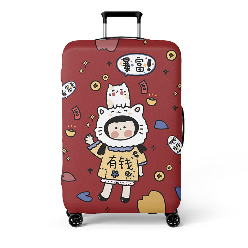 Patterned Hard Shell Luggage Stornfield