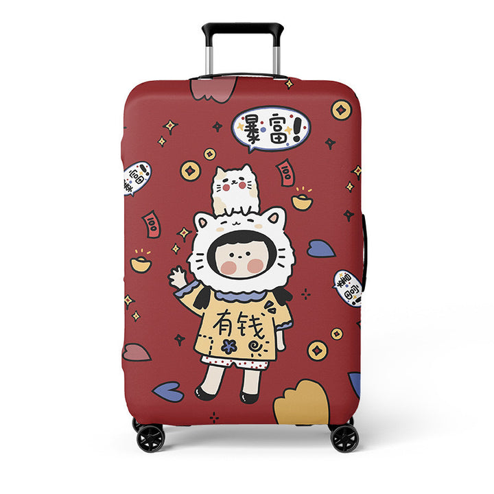 Patterned Hard Shell Luggage Stornfield