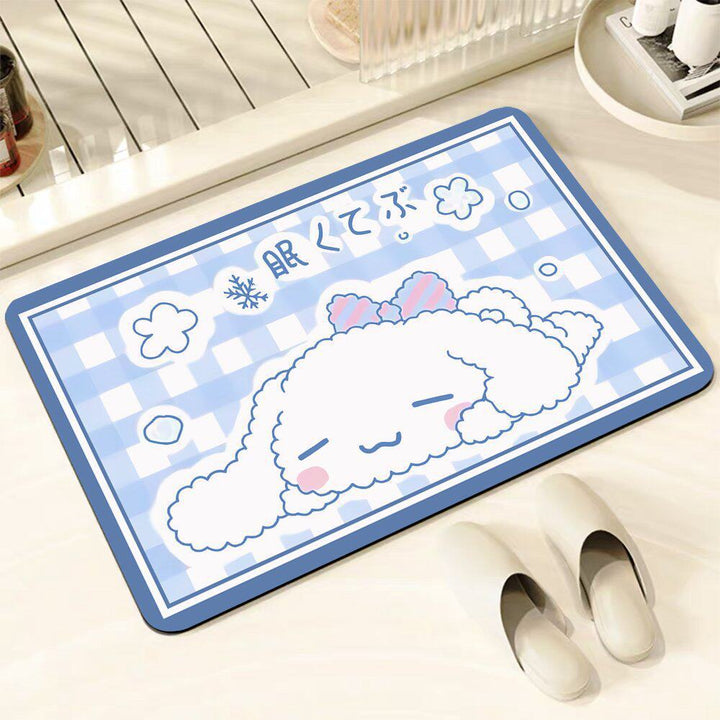 Cute Cartoon Bunny Mat