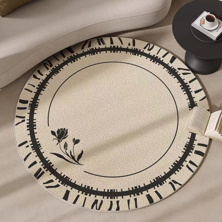 Artistic Round Area Mat Stornfield