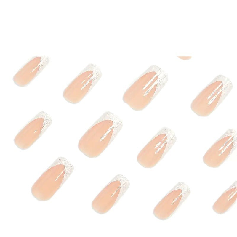 Decorative Glitter-Accent Press-On Nails Stornfield
