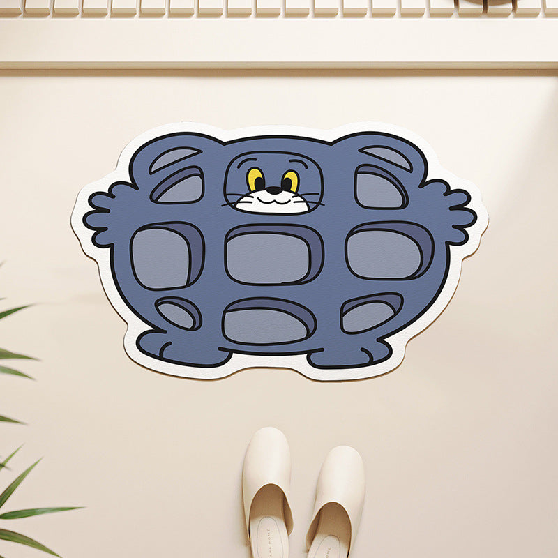 Cute Panda-shaped Bath Mat