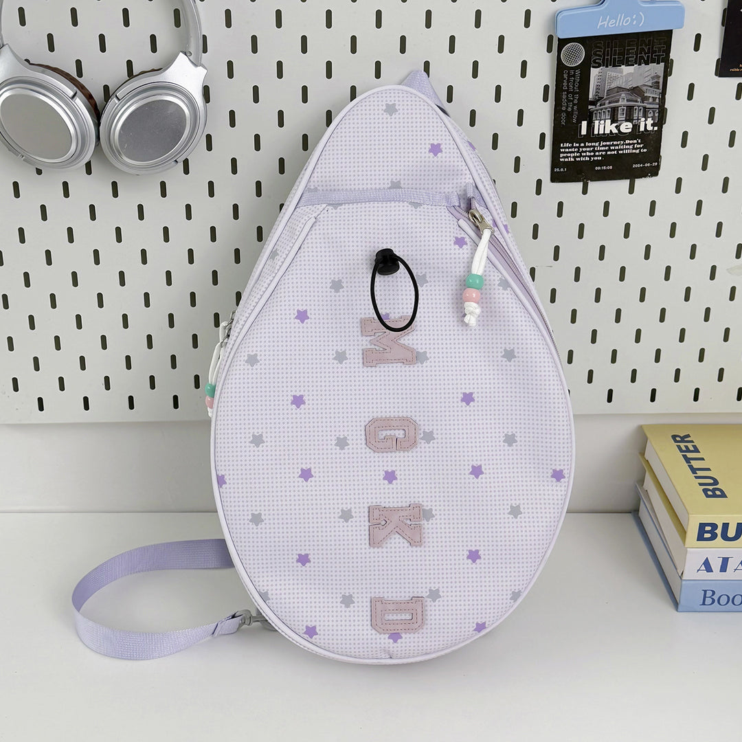 Star-Patterned Casual School Backpack Stornfield