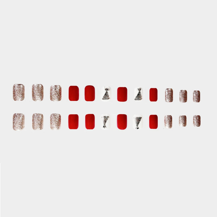Festive Holiday Nail Art Set Stornfield