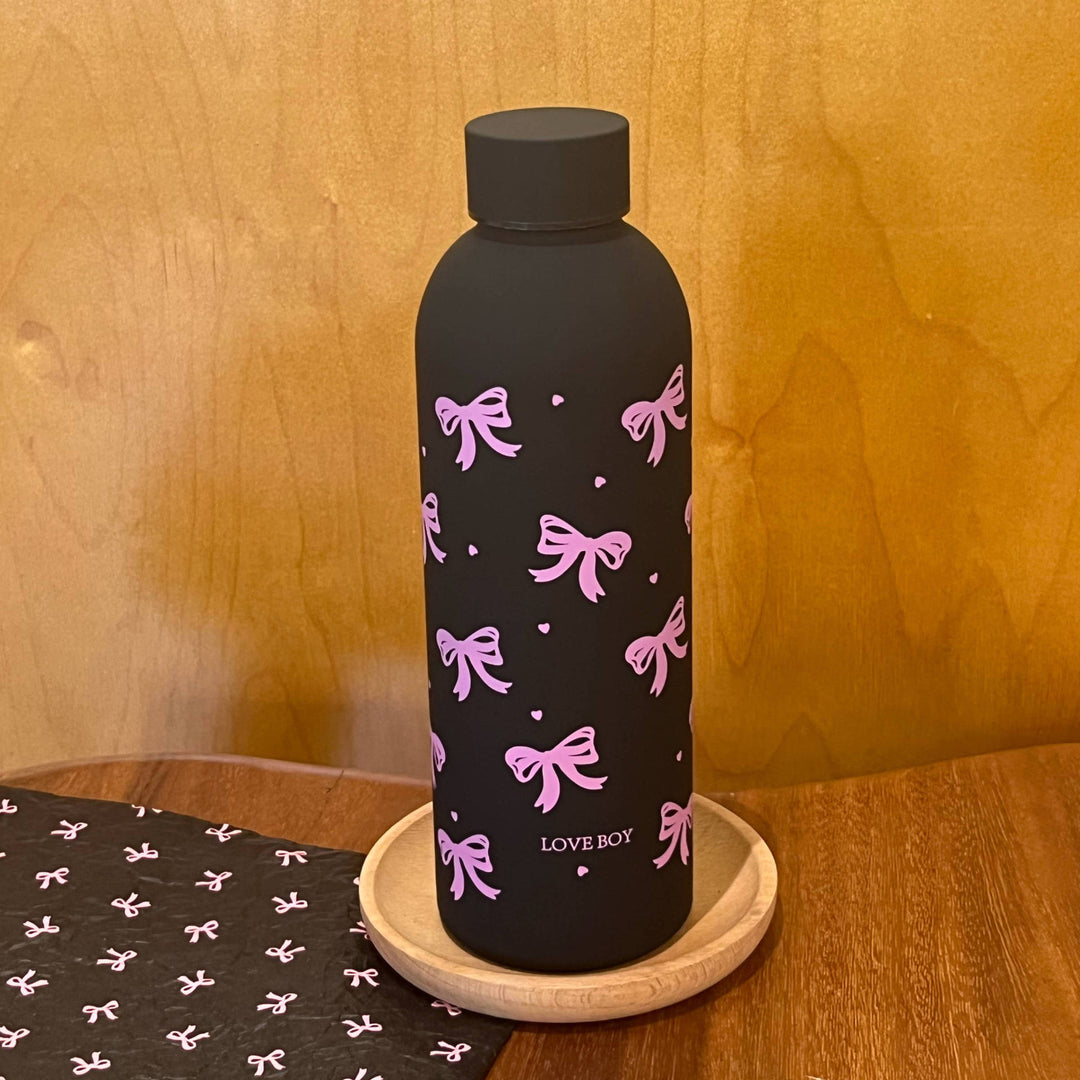 Women's insulated drinking bottle with stylish bow motif Stornfield