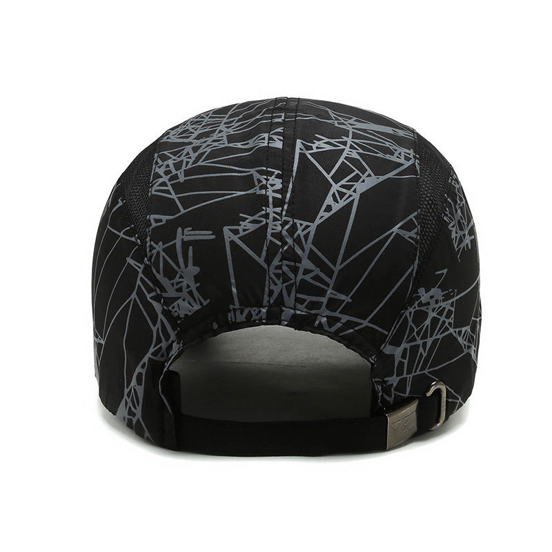 Women’s sporty running cap with stunning geometric pattern Stornfield