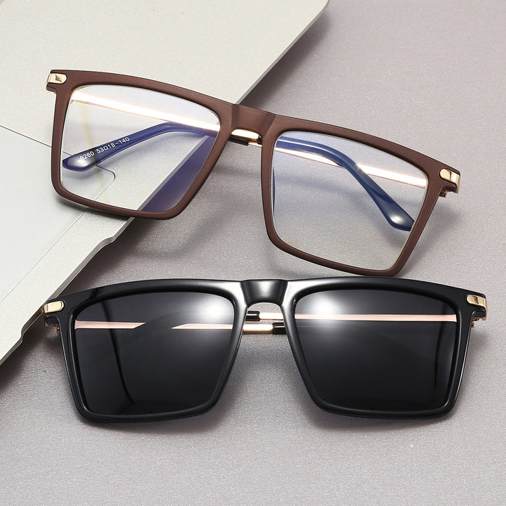 Women elegant square designer sunglasses Stornfield