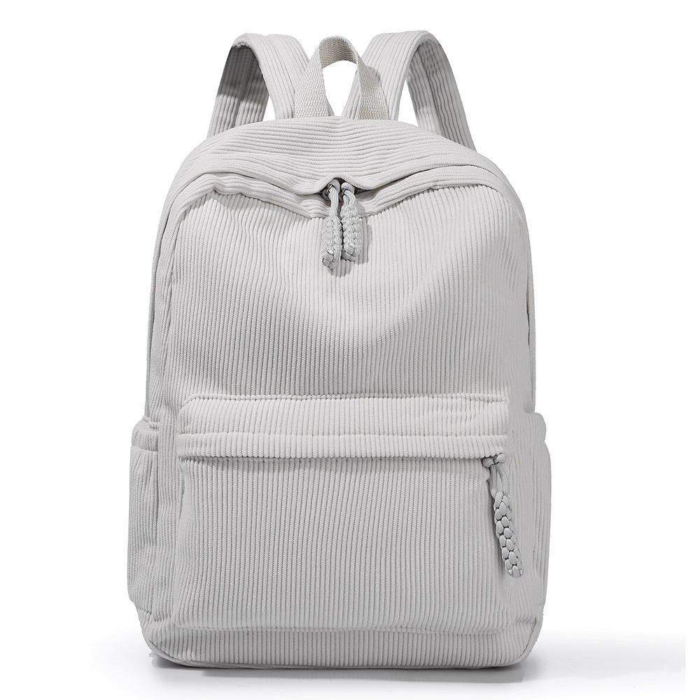 Textured Fabric Travel Backpack Stornfield
