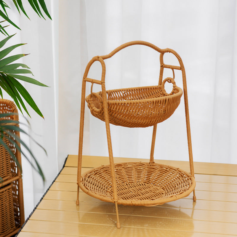 Multi-Tiered Woven Fruit Stand Stornfield