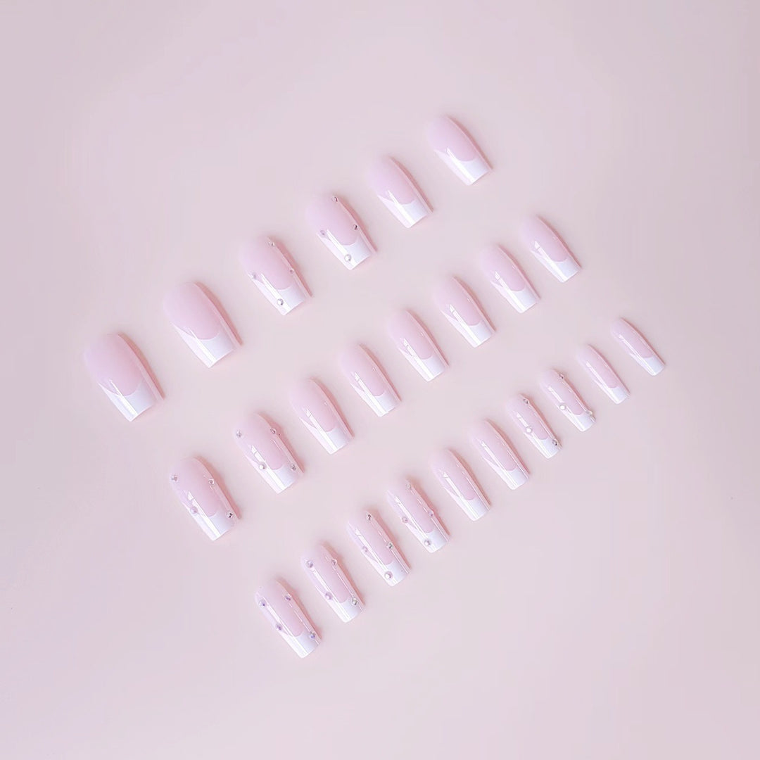 Nail Art Set with Glitter and Elegant Accents Stornfield