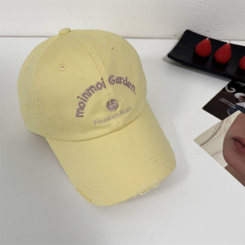 Women's Embroidered Casual Sun Protection Cap Stornfield
