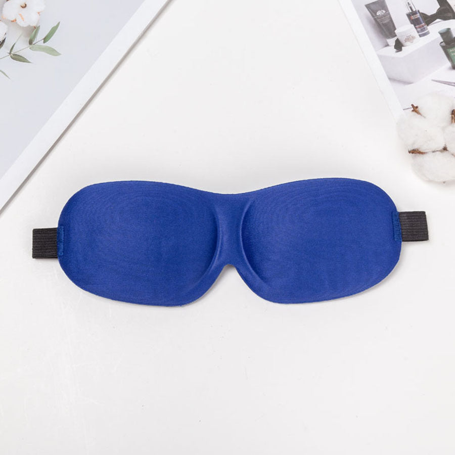 Unisex nan light-blocking travel mask with thermoformable nylon cover and wide comfort band Stornfield