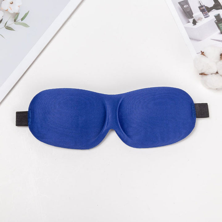 Unisex nan light-blocking travel mask with thermoformable nylon cover and wide comfort band Stornfield
