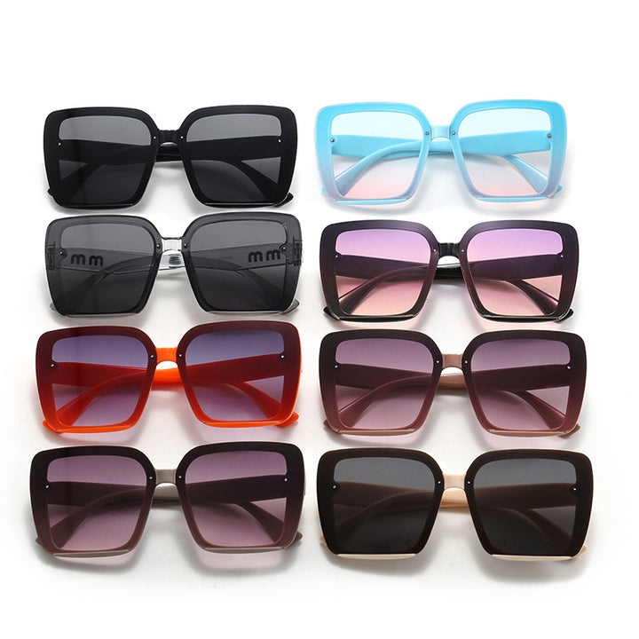 Women's fashionable square sunglasses with gradient lenses Stornfield