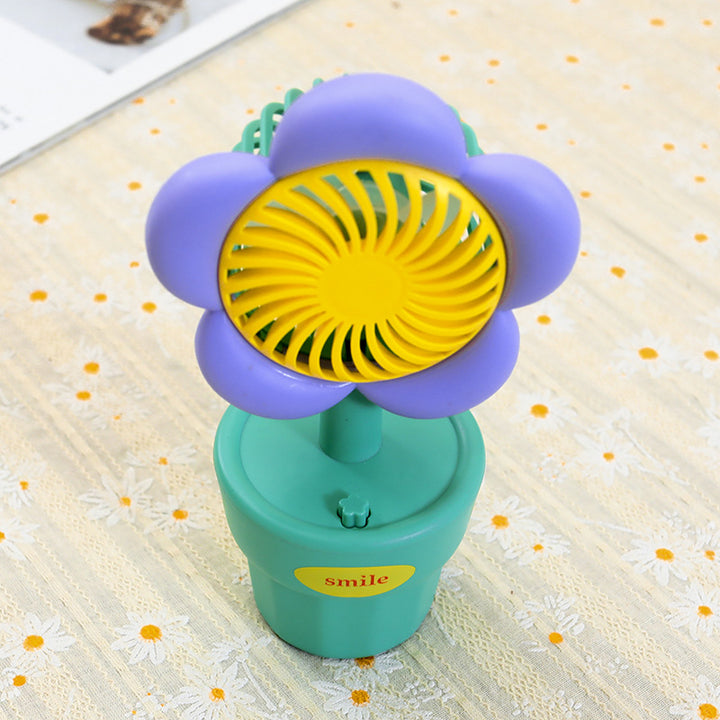 Ladies Portable Hand Fan with Cute Ear Design Stornfield