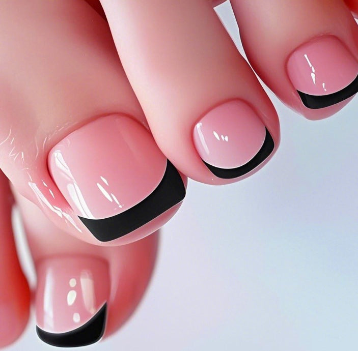 Chic French Tip Nail Art Stornfield