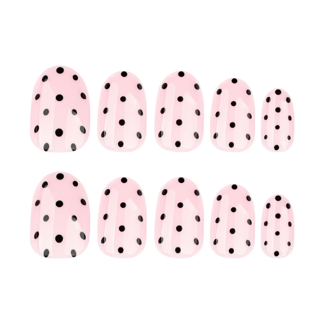 Artistic Nail Extensions with Dots Stornfield