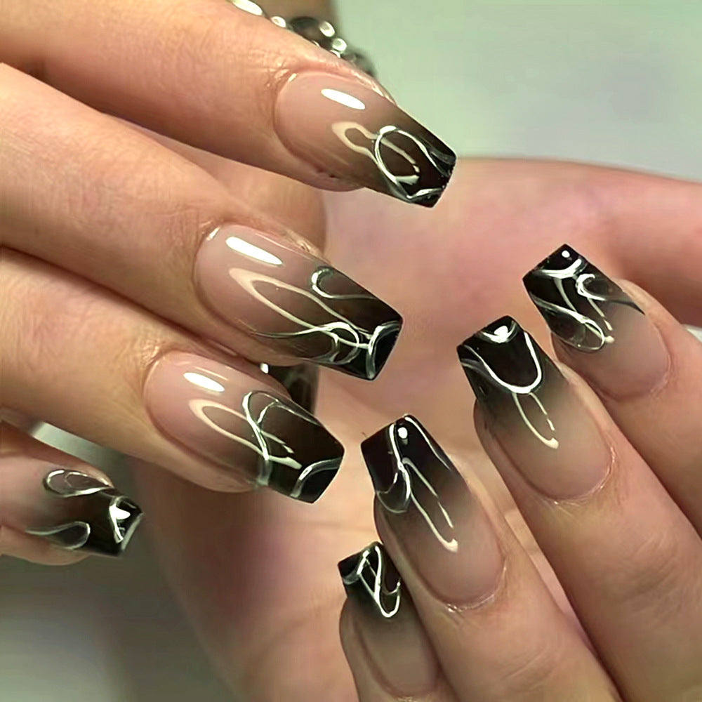 Artistic Long-Lasting Gel Nail Extensions Stornfield