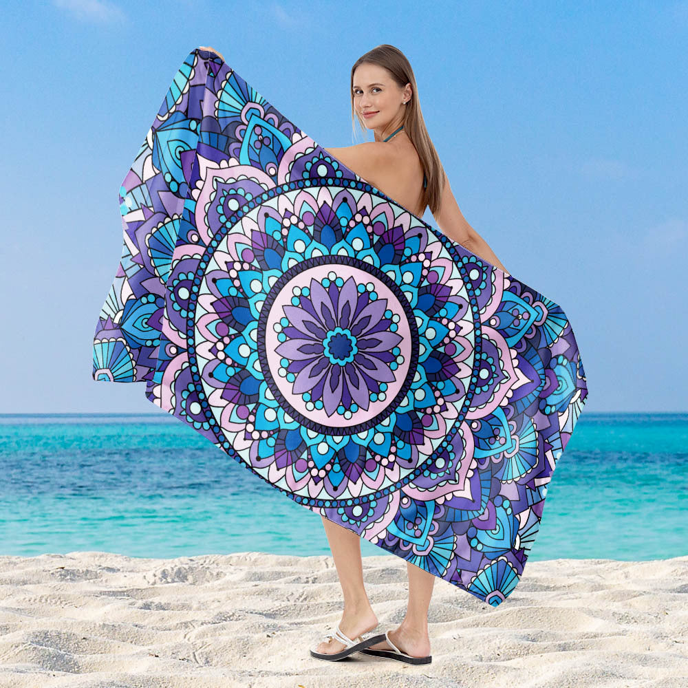 Beach towel with modern, wide stripe pattern Stornfield