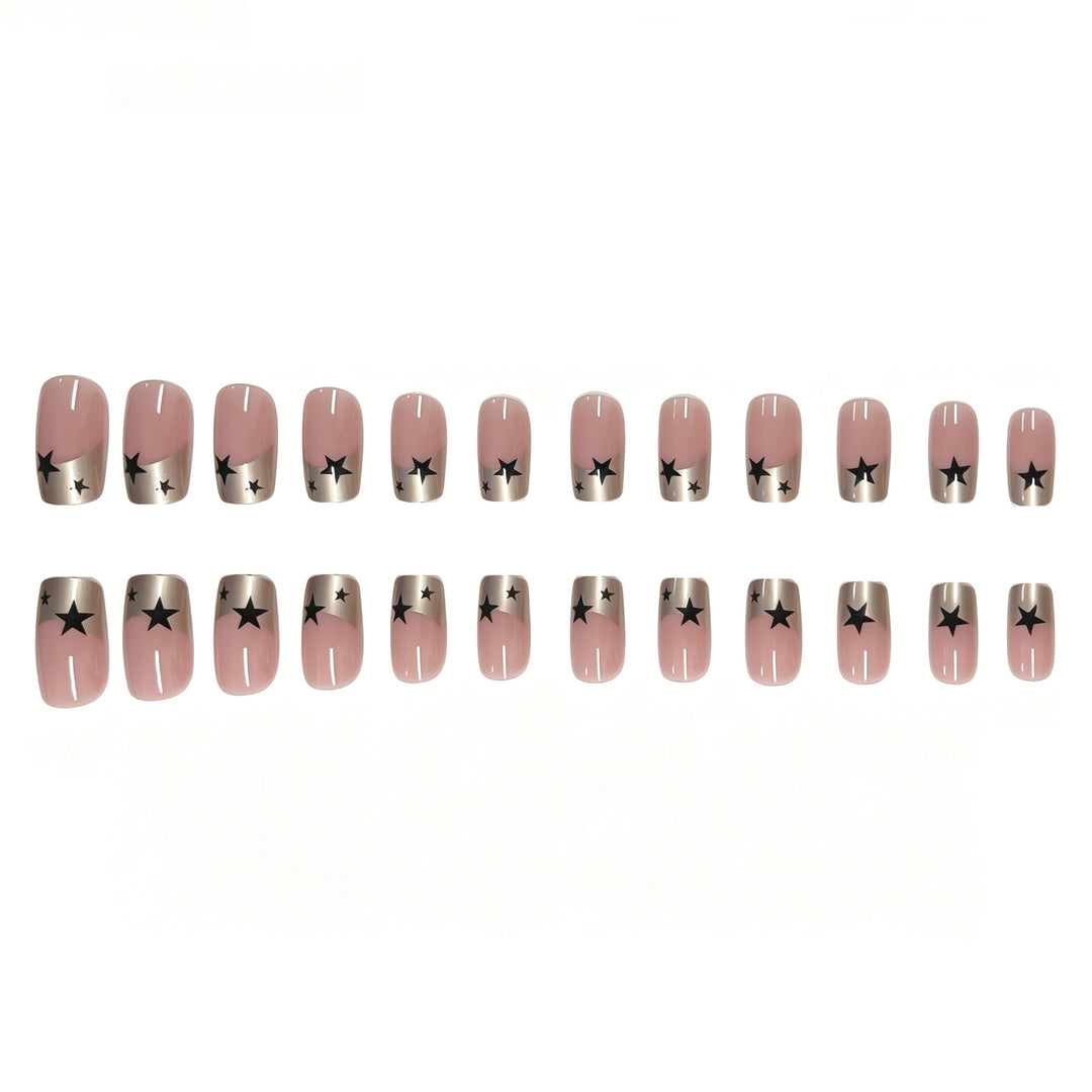 Star-Embellished Nail Art Enhancements Stornfield