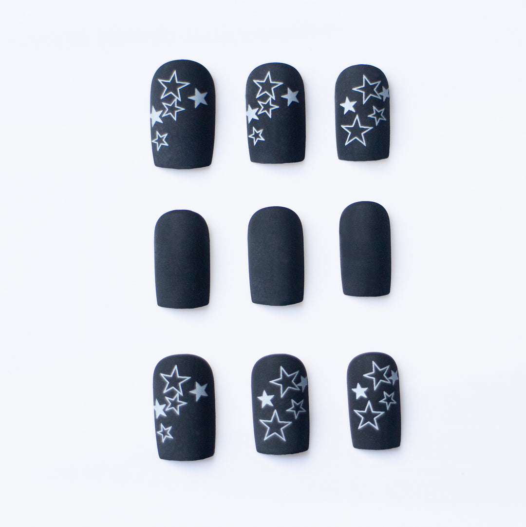 Artistic Star Pattern Nail Art Kit