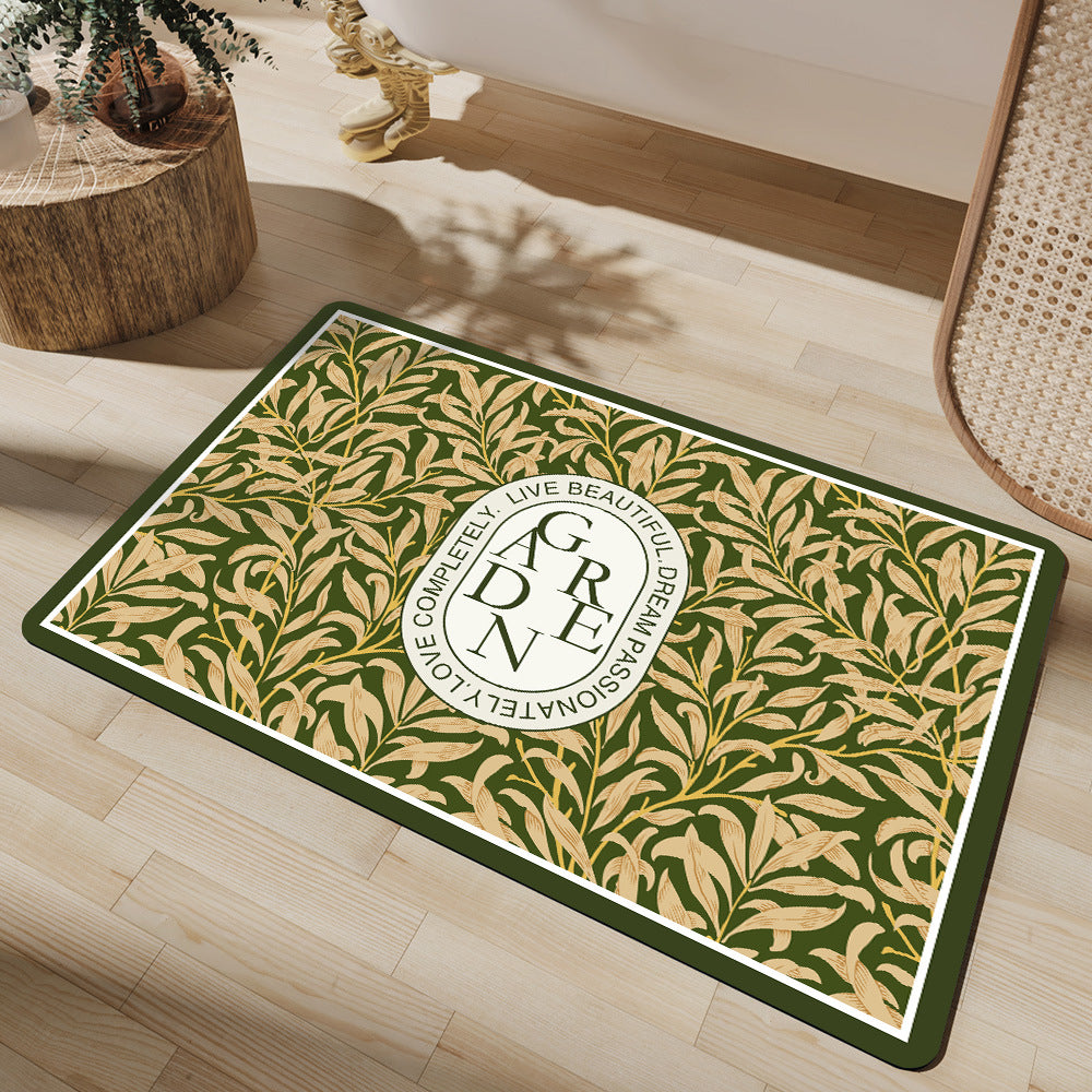 Decorative Motivational Bath Mat Stornfield